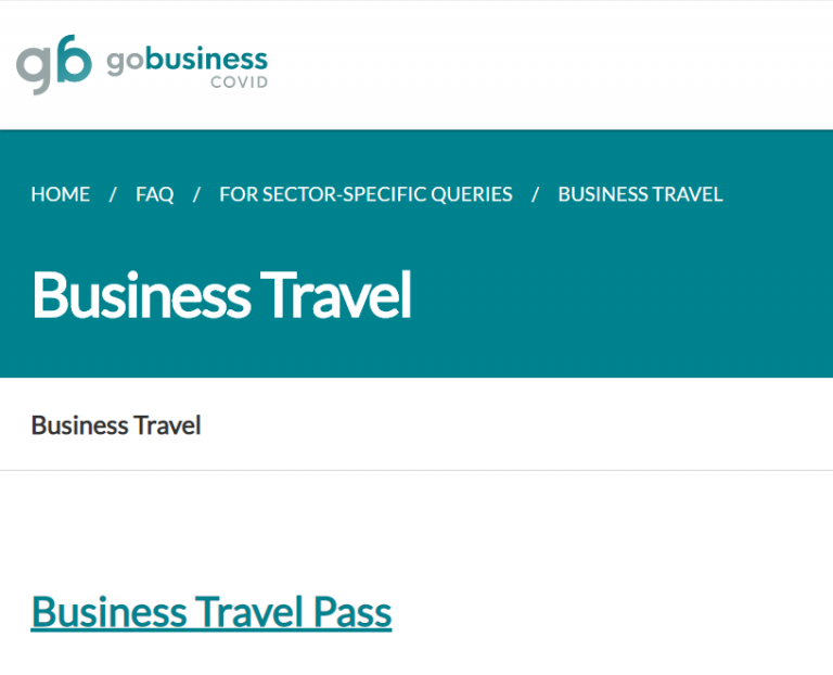 Business Travel Pass