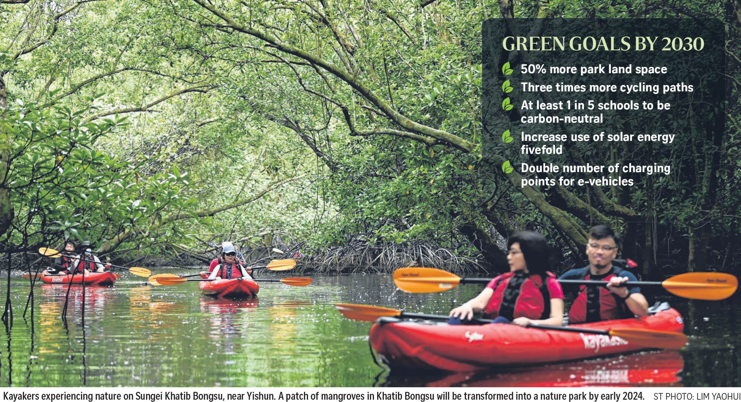 Singapore poised to take green leap forward – The Straits Times