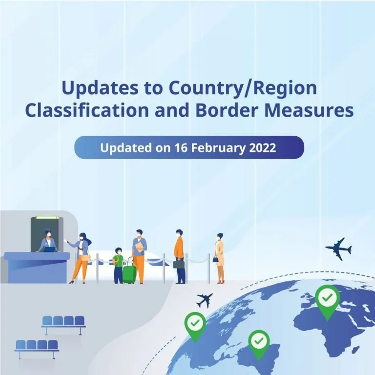 Updates to Country/Region Classification and Border Measures – MTI