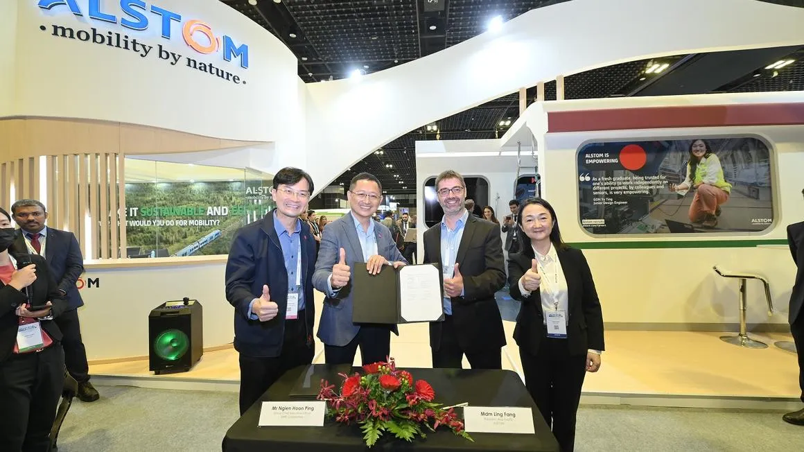 Alstom and SMRT Trains collaborate to explore the use of 3D-printed spare parts and innovations for enhanced rail operations and maintenance