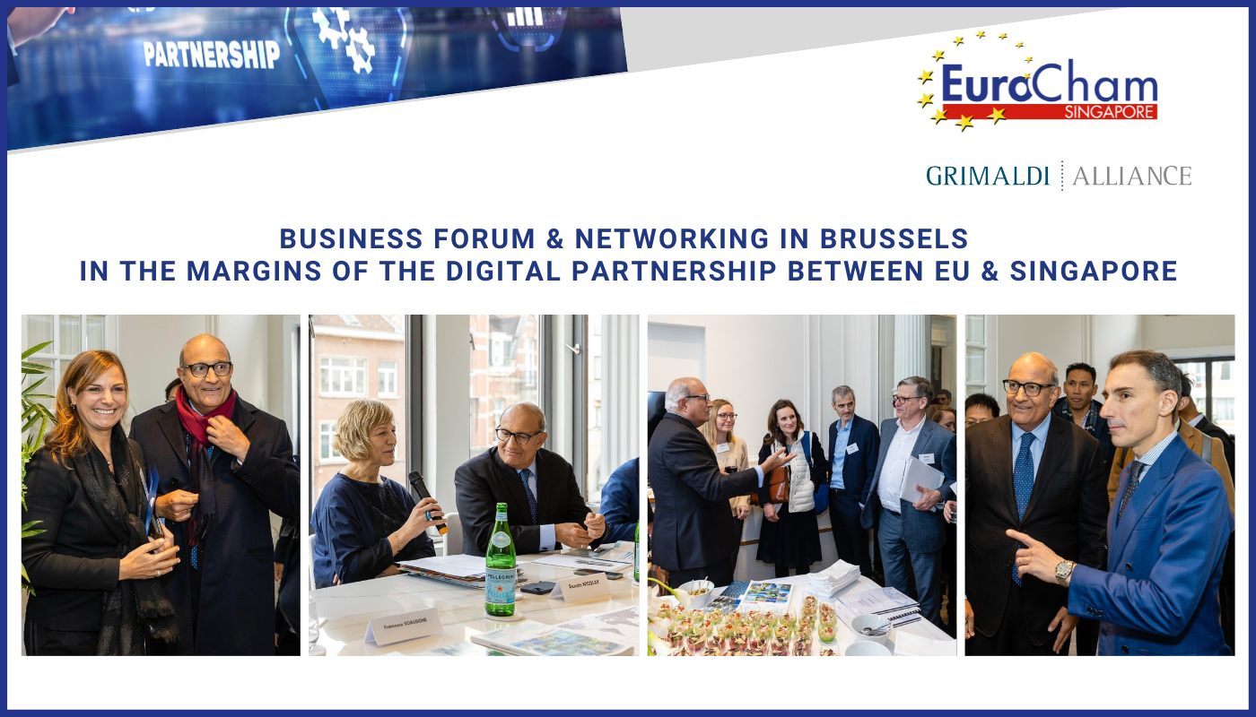 EuroCham Business Forum and Networking on the margins of the Digital Partnership Between EU & Singapore