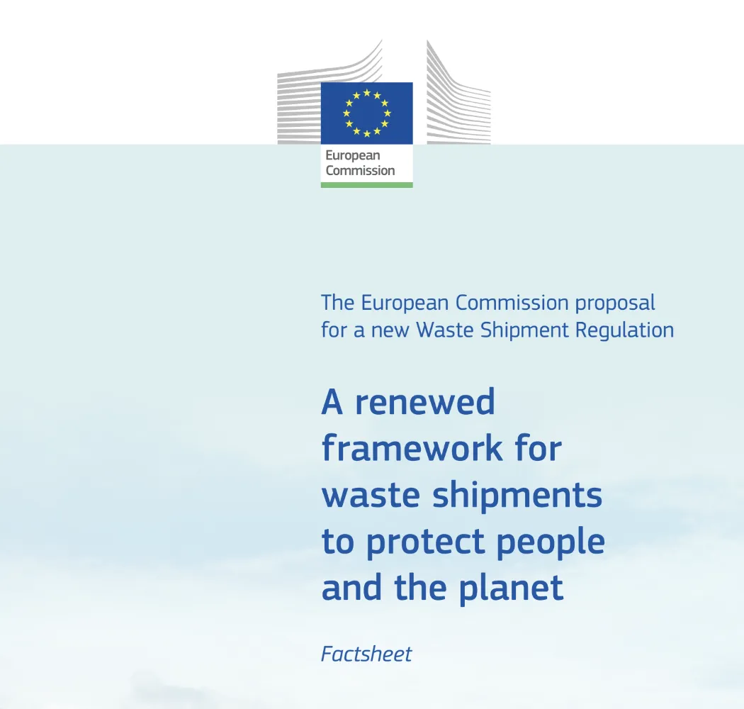 European Commission – Waste Shipment Regulation Factsheet