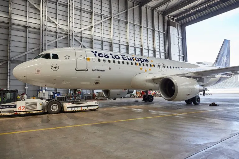 Lufthansa, Eurowings, Austrian Airlines and Brussels Airlines say “Yes to Europe”