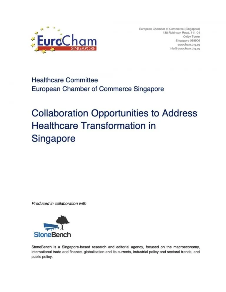 Position paper on healthcare