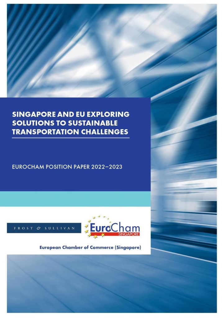 Position Paper – Sustainable Travel & Transportation: Singapore and EU Exploring Solutions to Sustainable Transportation Challenges