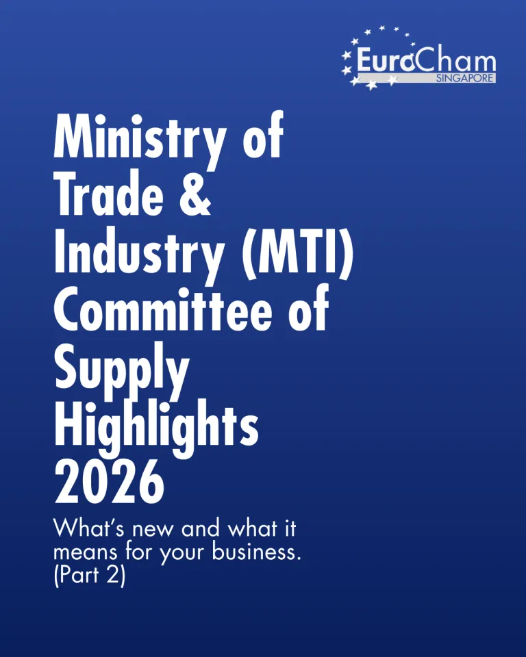Ministry of Trade & Industry (MTI) Committee of Supply Highlights 2026 (Part 2)